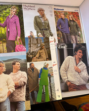 Job Lot Vintage Knitting