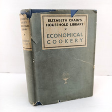 Elizabeth Craig's Household Library Economical Cookery 1952 Vintage Cookbook