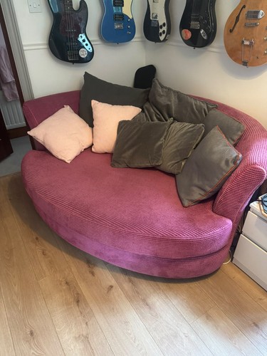 Pink cuddle sofa 3person - pink, 2-3person