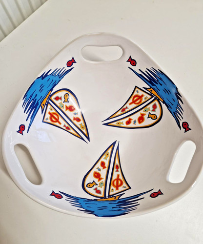 Stylish boat fish ceramic - boat,