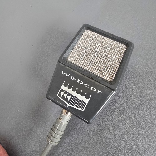 Vintage webcor microphone - webcor,