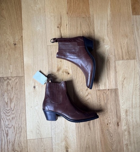 Zara brown leather - zara,