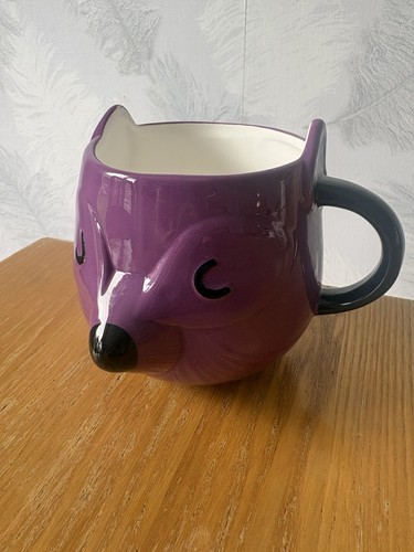 Paperchase purple fox mug - paperchase,