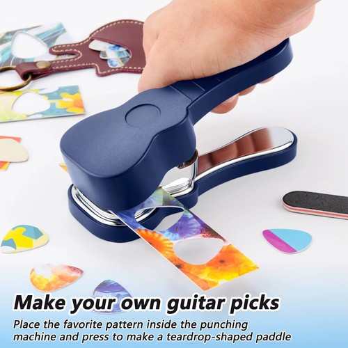 Guitar pick punch - kit, diy