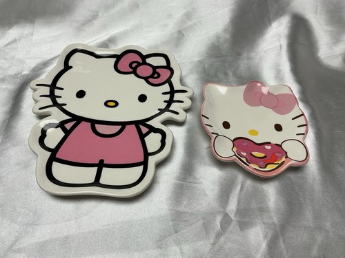 Hello kitty plate set - plate,