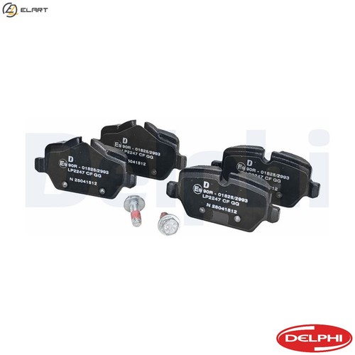Brake pad set disc - brake,