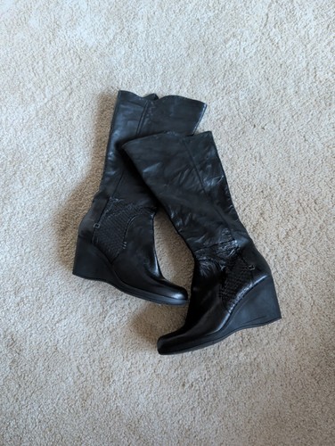 Moda pelle black leather - in,