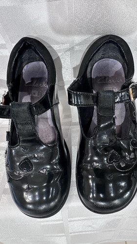 Clarks black patent - clarks,