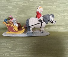 Vintage Thelwell Christmas Cargo Figurine 1998 by Norman Thelwell