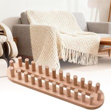 Hand Knitting Wooden Peg Loom