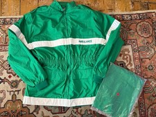 Vintage Uniform UK Ambulance Service Jacket Trousers Andre Peters XL SEE DES