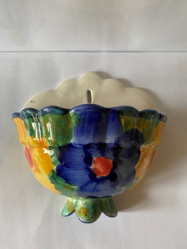 Vintage hand painted - painted, floral