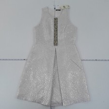 MISS SELFRIDGE Dress 10 Silver