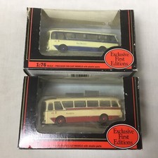 EFE 1/76 12102 & 12103 Cavalier Coach East Yorkshire & Hebble x2 Buses Model Bus