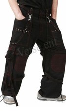 Men's Gothic Cyber Black Pants