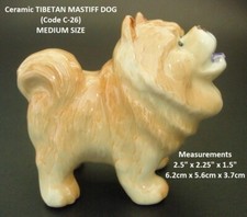 Ceramic TIBETAN MASTIFF DOG