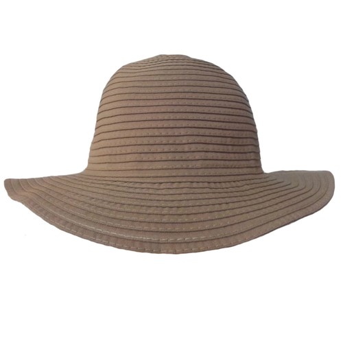 Ladies crushable straw wide - straw,