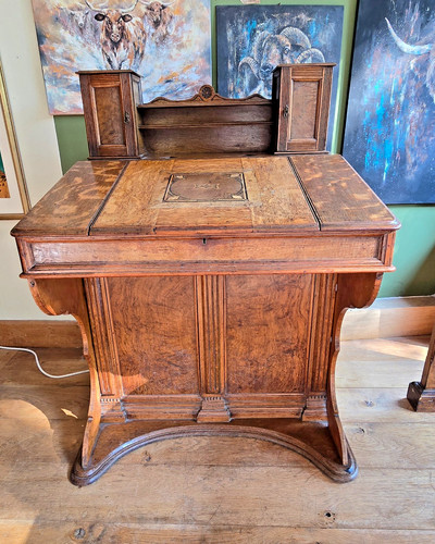 Large antique victorian art - victorian,