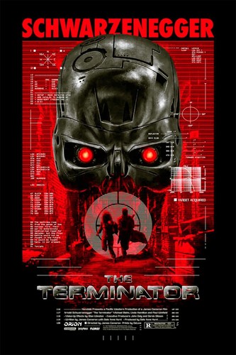 Sideshow the terminator poster - sideshow,