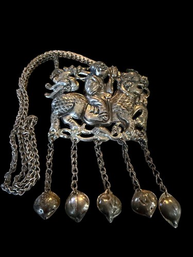 Antique chinese qing repousse - chinese,