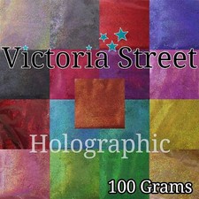 Victoria Street Glitter 100g in Holographic - Premium Quality Hologram Craft