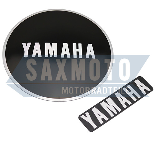 Engine cover emblem - engine, set