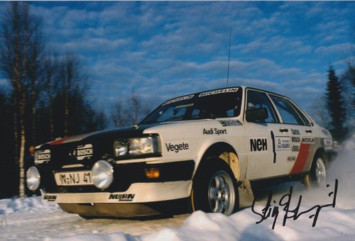 Stig blomqvist hand signed - stig,