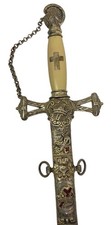 Antique Knights Templar Sword