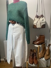 ZARA Forest Green Wool Blend