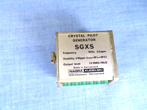 Nagra sgxs crystal pilot - sgxs,