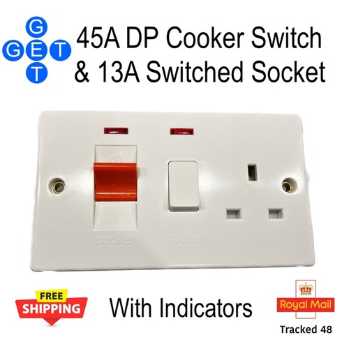 Get 45a cooker switch - get,