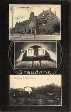 Postcard Grudziądz Graudenz