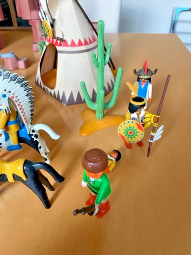 Vintage playmobil western - vintage,