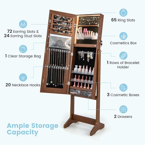 Standing jewelry cupboard - standing,