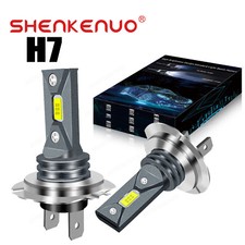Front H7 LED Bright White Headlight Bulb Hi/L Beam 10000LM Kit 6500K Lamp NEW UK