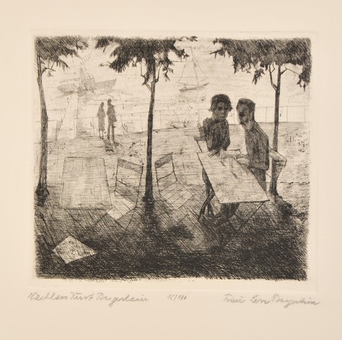 Kurt beyerlein etching - kurt, beyerlein/etching/estate