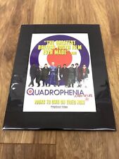 QUADROPHENIA Vintage LAMBRETTA LI150 Advert Poster MODS VESPA Scooter GS160