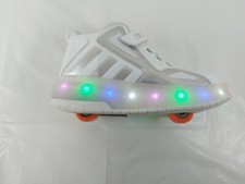 LED Wheels Boys & Girls Skates Shoes Kids Flash Roller Skate Trainers size 5