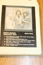 Dave & Sugar 8 track Tape Working and Tested Greatest Hits 1981 Country
