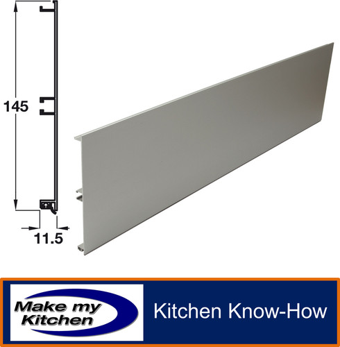 Aluminium silver anodised - silver,