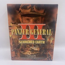 PANZER GENERAL III 3 Scorched Earth Pc Cd Rom Original BIG BOX Fast Secure Post