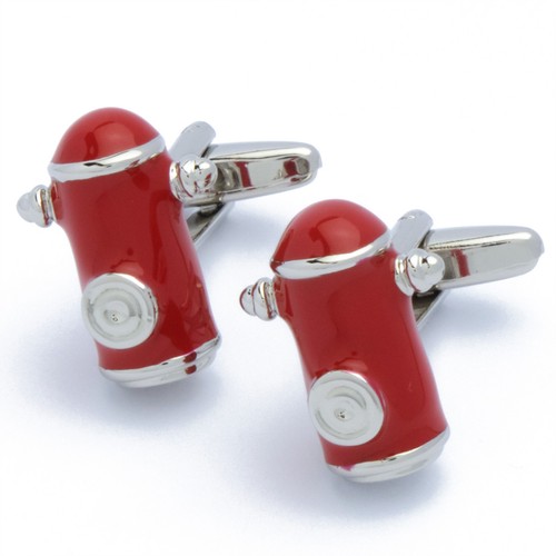 Cufflinks red american - -,
