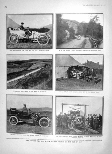 Original old antique print - original,
