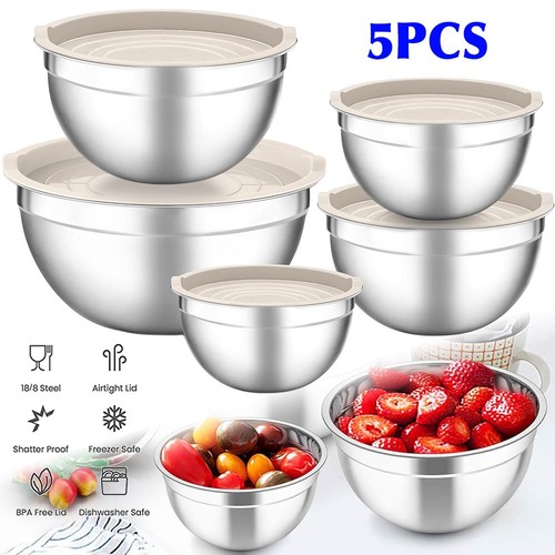 5pcs stainless steel - stainless, mixing