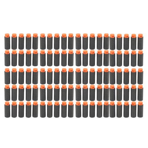 100pcs black short eva - black,