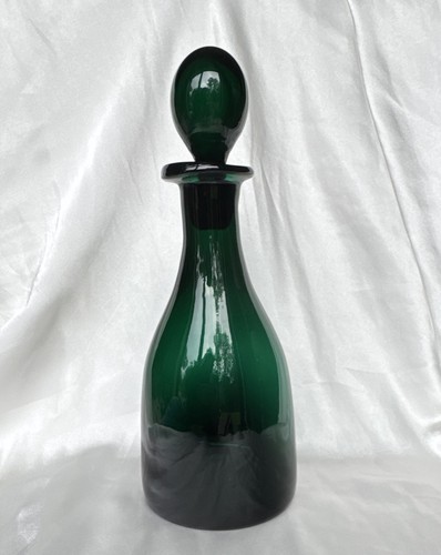 Vintage bristol green glass - green,
