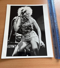 An original publicity print of Tina Turner, May 1985.