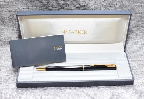 Parker insignia black gold - parker,
