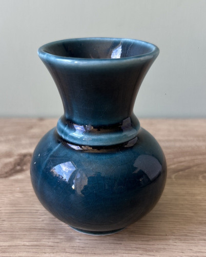 Vintage inky blue prinknash - blue,