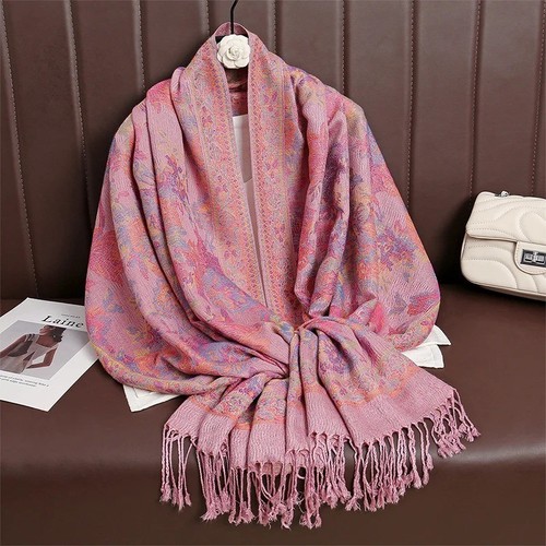 Women paisley pashmina scarf - women,